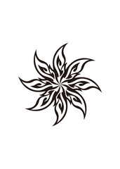 トライバル フラワー