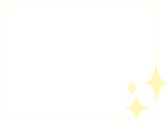 Sparkle Oval Monoline  Minimal