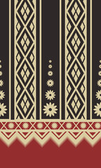 Ethnic pattern for background fabric print dress cloth curtains wallpaper 