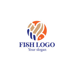Logo Fish Food Design Company