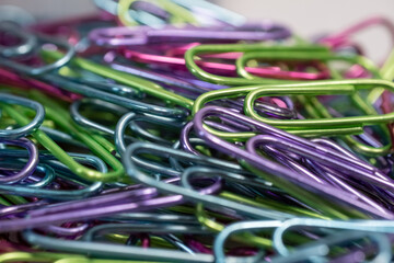 カラフルなクリップ