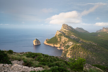 Fototapeta na wymiar View from Cap Formentor, Mallorca, Spain