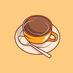 cup of coffee and cake