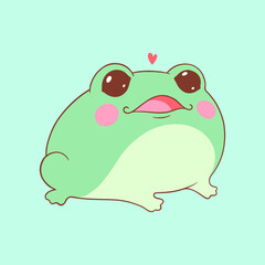 Cute little frog