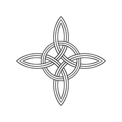 Wicca symbol - Power of four elements