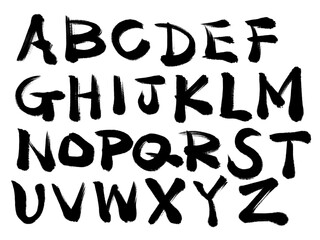 筆アルファベット