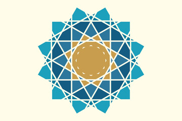 LOGO can be made, colorful floral pattern.