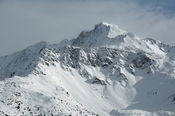 Fototapeta na wymiar Mountains in the Alps