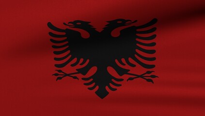 Flag Albania