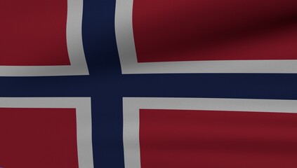 Obraz premium Flag Norway