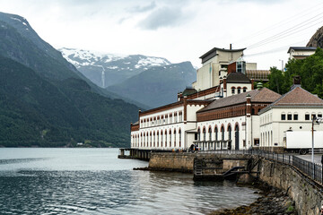 Wasserkraftwerk Tyssedal bei Odda, Norwegen