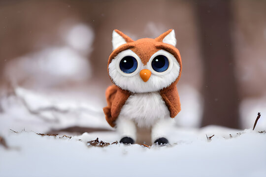 A cute owl illustration