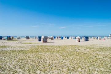 Strandk&ouml;rbe im Sand