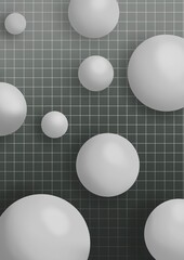 background with balls 