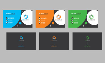 Creative business card design templates