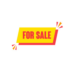 For sale tag elements