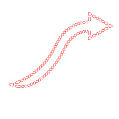 Red Arrow vector 