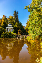 Herbstspaziergang durch den wunderschönen Bergpark Kassel Wilhelmshöhe - Hessen - Deutschland