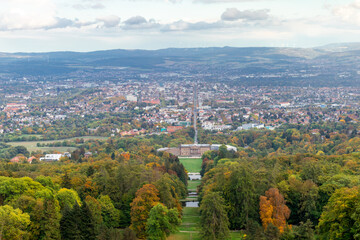 Herbstspaziergang durch den wunderschönen Bergpark Kassel Wilhelmshöhe - Hessen - Deutschland