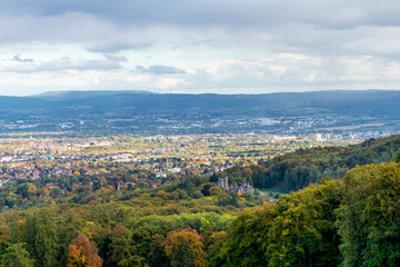 Herbstspaziergang durch den wunderschönen Bergpark Kassel Wilhelmshöhe - Hessen - Deutschland