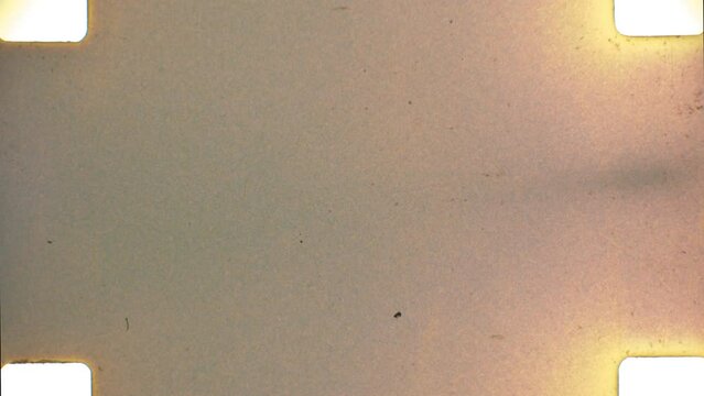 16mm film leader tape, color