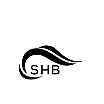 SHB letter logo. SHB blue image. SHB Monogram logo design for entrepreneur and business. SHB best icon.
