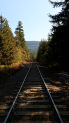 Obraz premium Railway tracks.