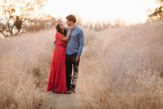 A portrait with my husband 