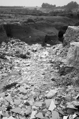rocks in a landscape