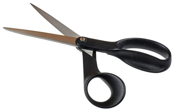 Schere schwarz, isoliert , png