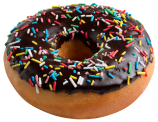 donuts with chocolate