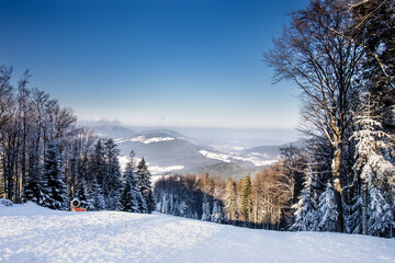 Zimowy krajobraz górski © Rafal Kot