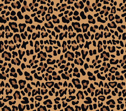 
Texture animal print leopard modern seamless pattern for textile