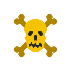 dangerous icon design vector template