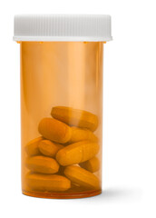 Pill Bottle with Tablets
