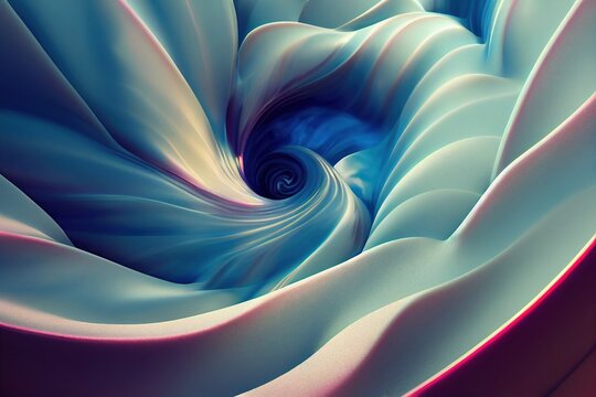 Abstract twirling pastell colors as background wallpap