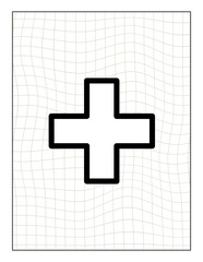 Fototapeta premium coloring page with alphabet text letter illustration