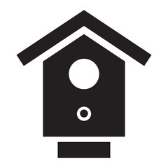 nesting box icon vector design template in black color isolated sign on white background