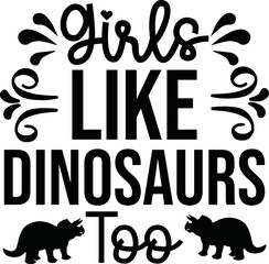 Dinosaurs svg design