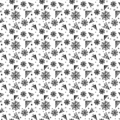 seamless web pattern