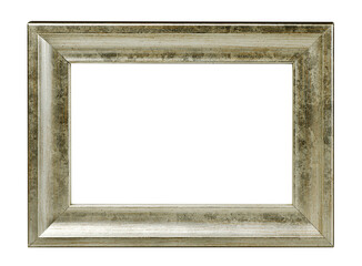 Empty  picture frame isolated