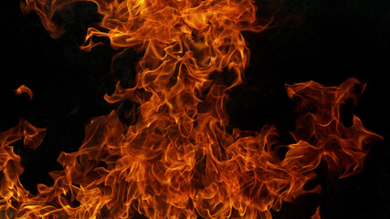 Abstract blaze fire flame background.