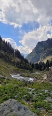 Fototapeta na wymiar View of the Himalayas