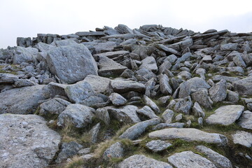 Snowdonia Glyder Fach summit glyderau wales
