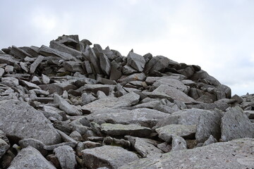Snowdonia Glyder Fach summit glyderau wales