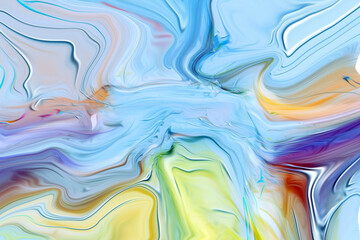 abstract background with waves colorful abstract texture liquid marble shape paint art