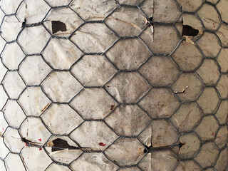 chickenwire fence farmyard fence mesh wire netting farm animals fowl confinement