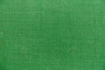 Abstract background, green fabric texture.