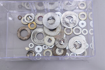 metal stamps in various sizes and colors