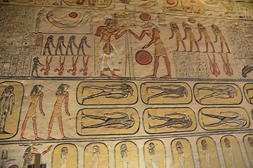 Egipt Starożytny - Groby królewskie - obrazy, fototapety, plakaty